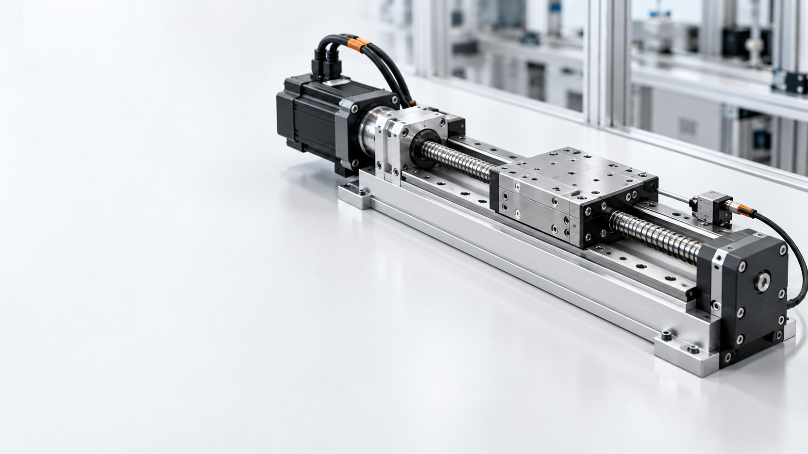Servo-driven precision linear stage in an automation laboratory